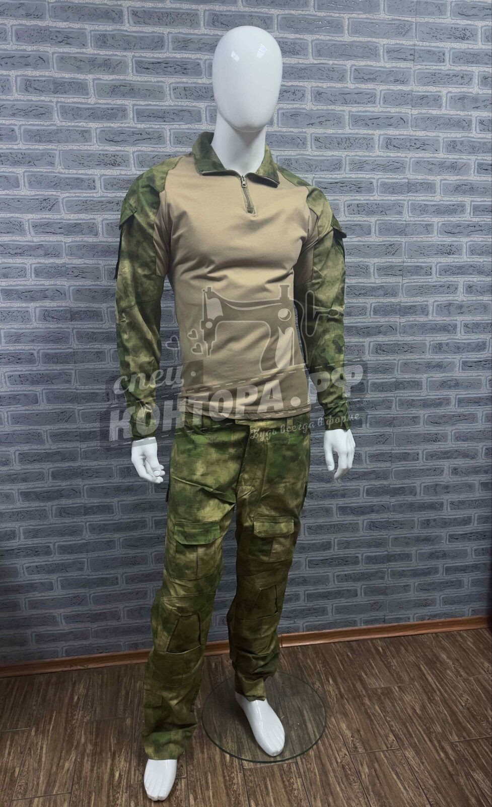 299291678020 Костюм тактический мох р.XL с наколенником (Outdoor,Body Suit,Large,Esdy) — изображение 1