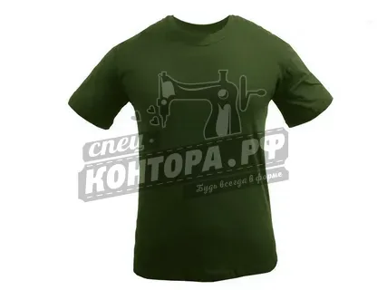 Футболка ХБ олива 44р.