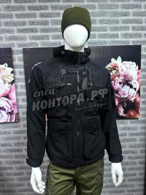 Куртка Tactical чёрный р.L