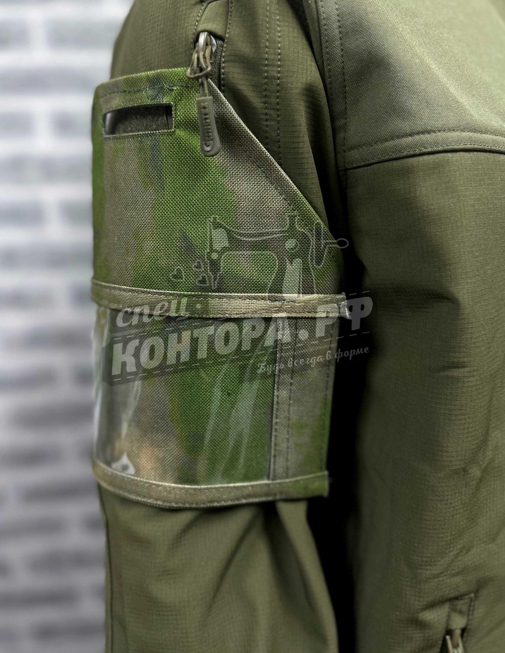 Повязка на рукав мох