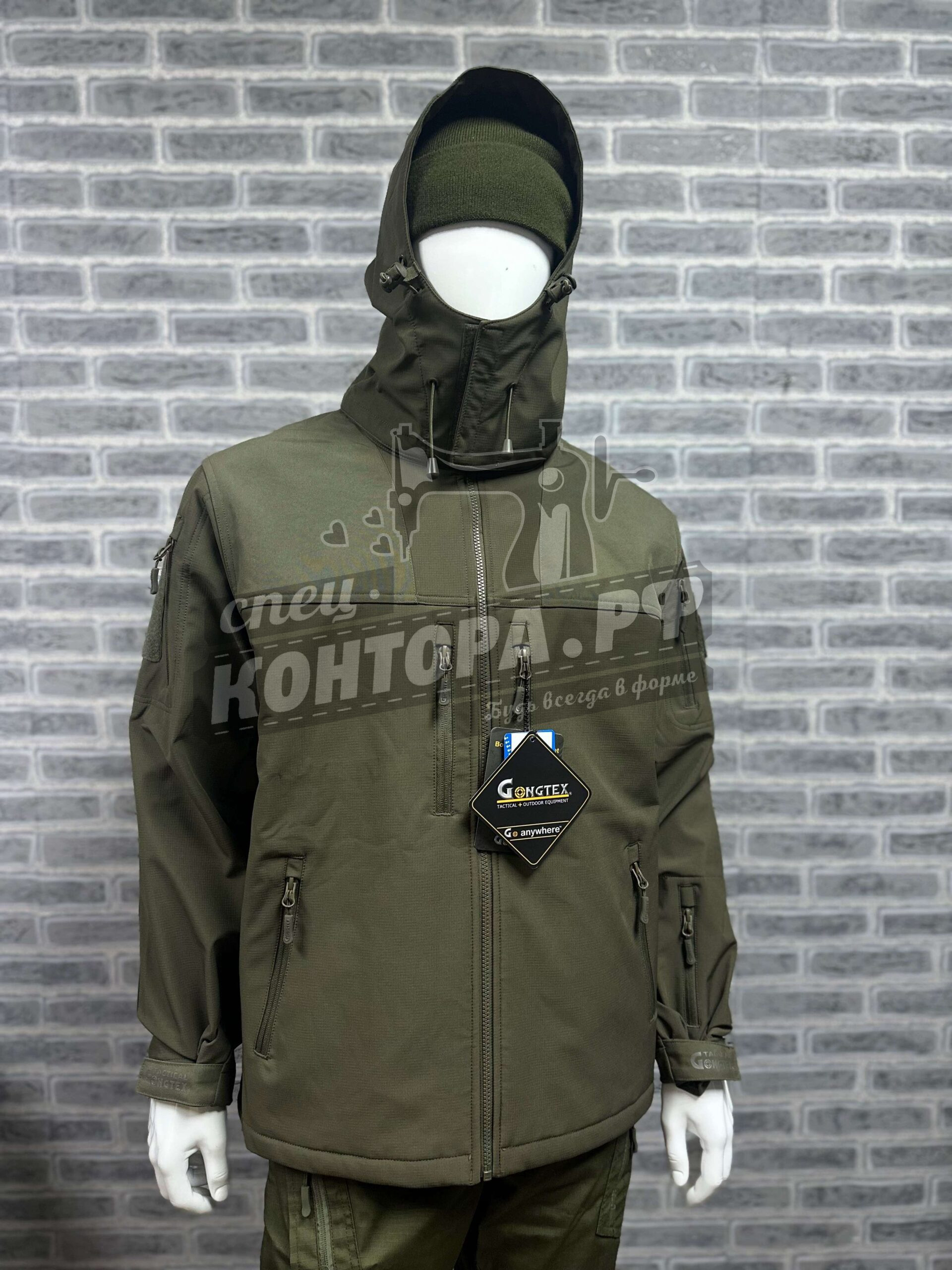 852427228648 Куртка Gontex олива р.M — изображение 1