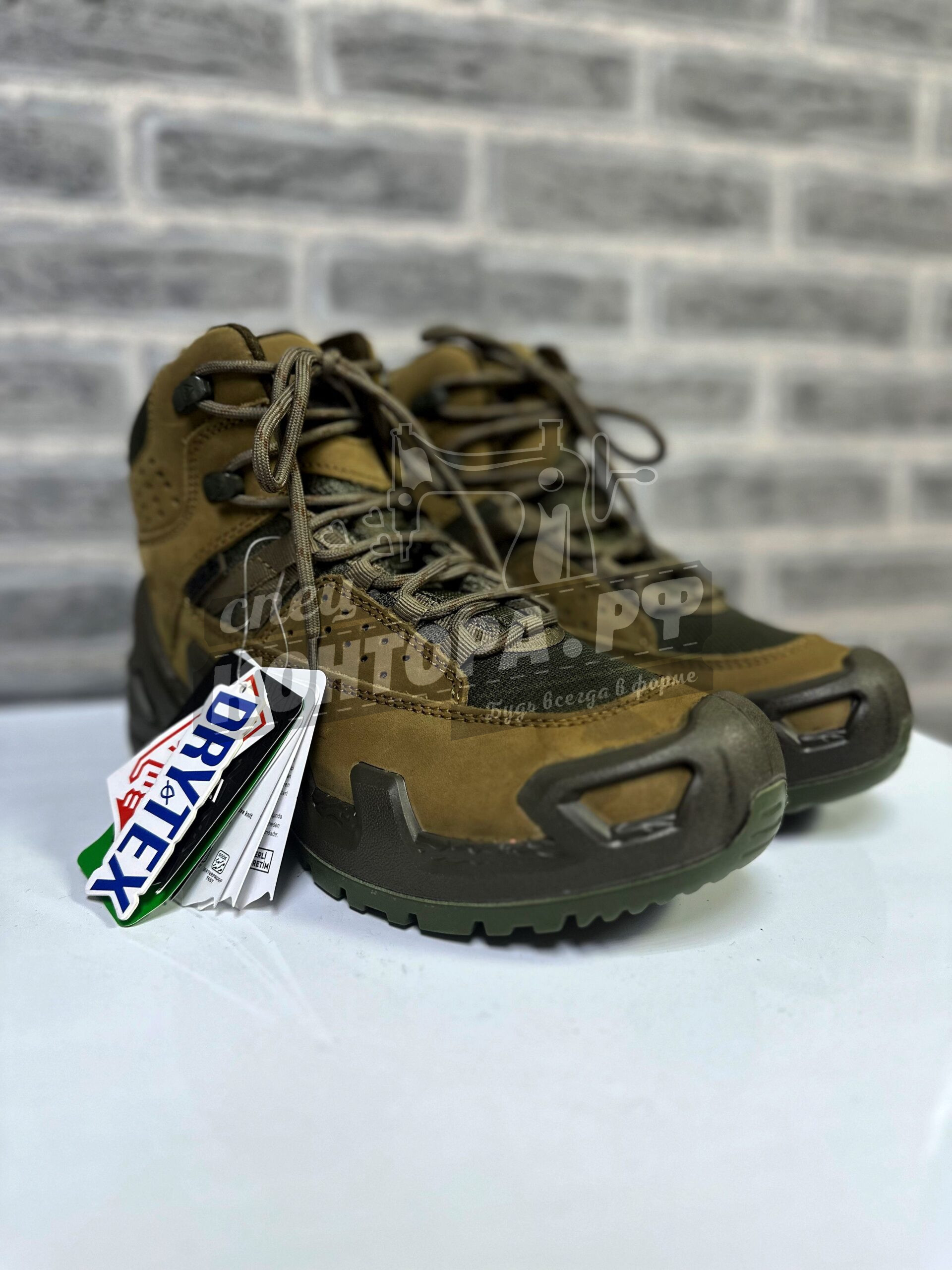 Ботинки Ванедa средние олива р.45 (Duty Mid)