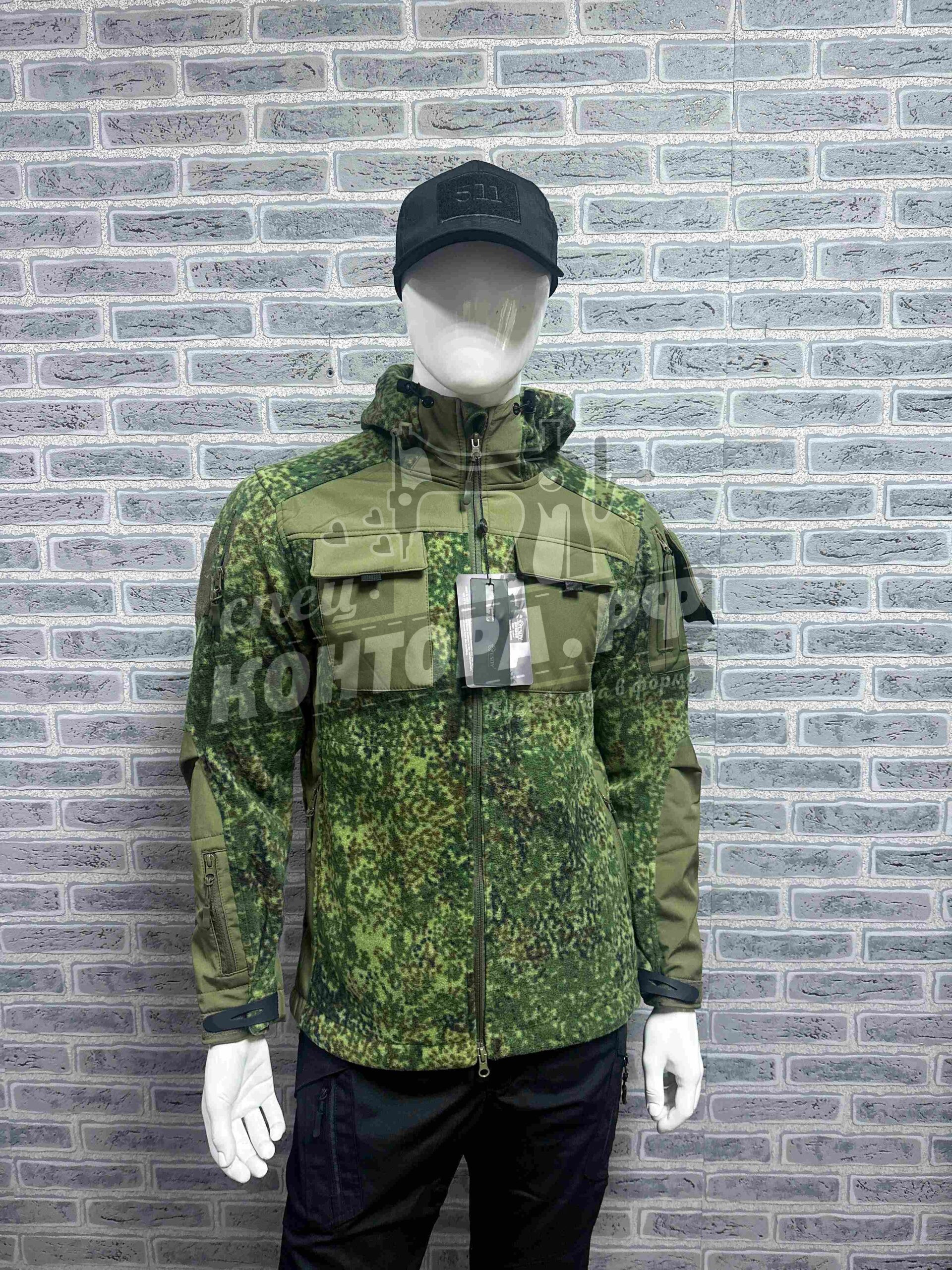 Пайта Акула флис+вст. пиксель р.XL Софт Шелл