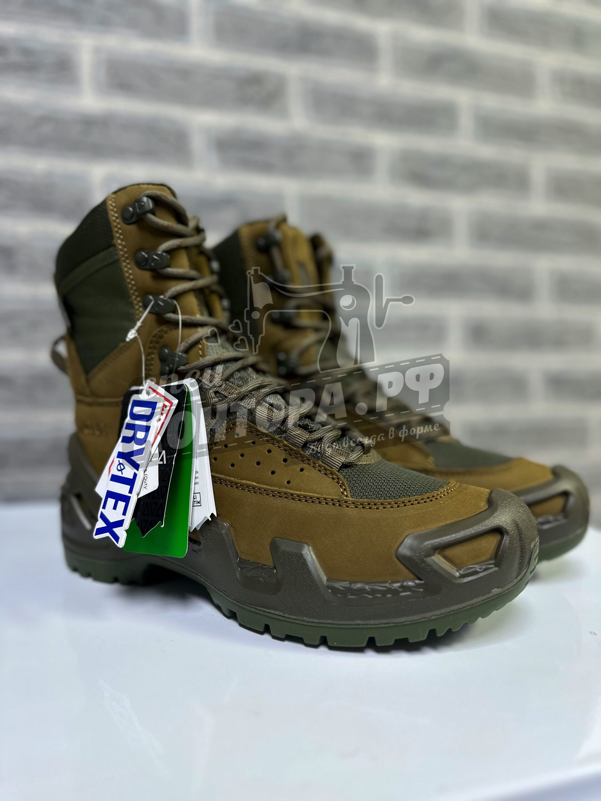 Ботинки Ванеда 1191 высокие олива с м/л р.42 (Duty Uzun)