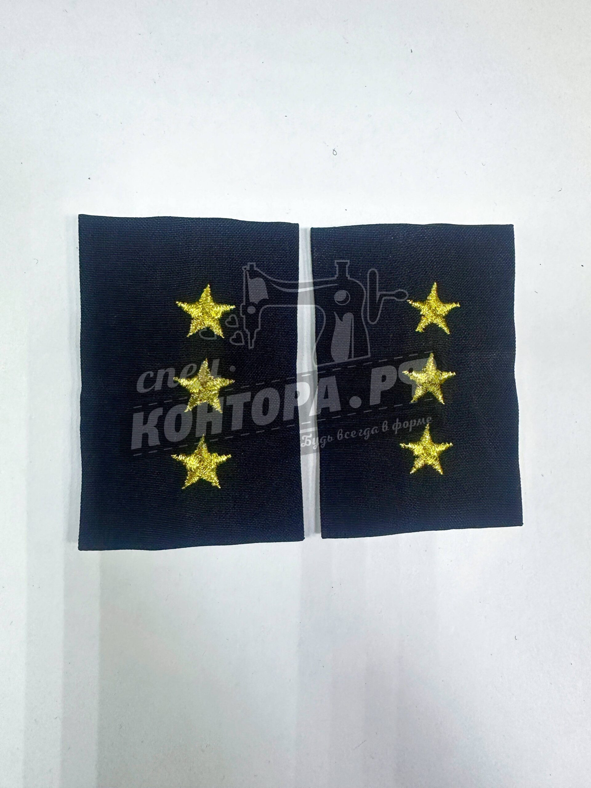 Фальшпогоны ст.прапорщик МВД СП