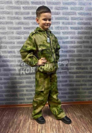 Костюм маскхалат детский мох р.40