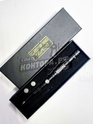 Ручка тактическая штурмовик в коробке чёрный