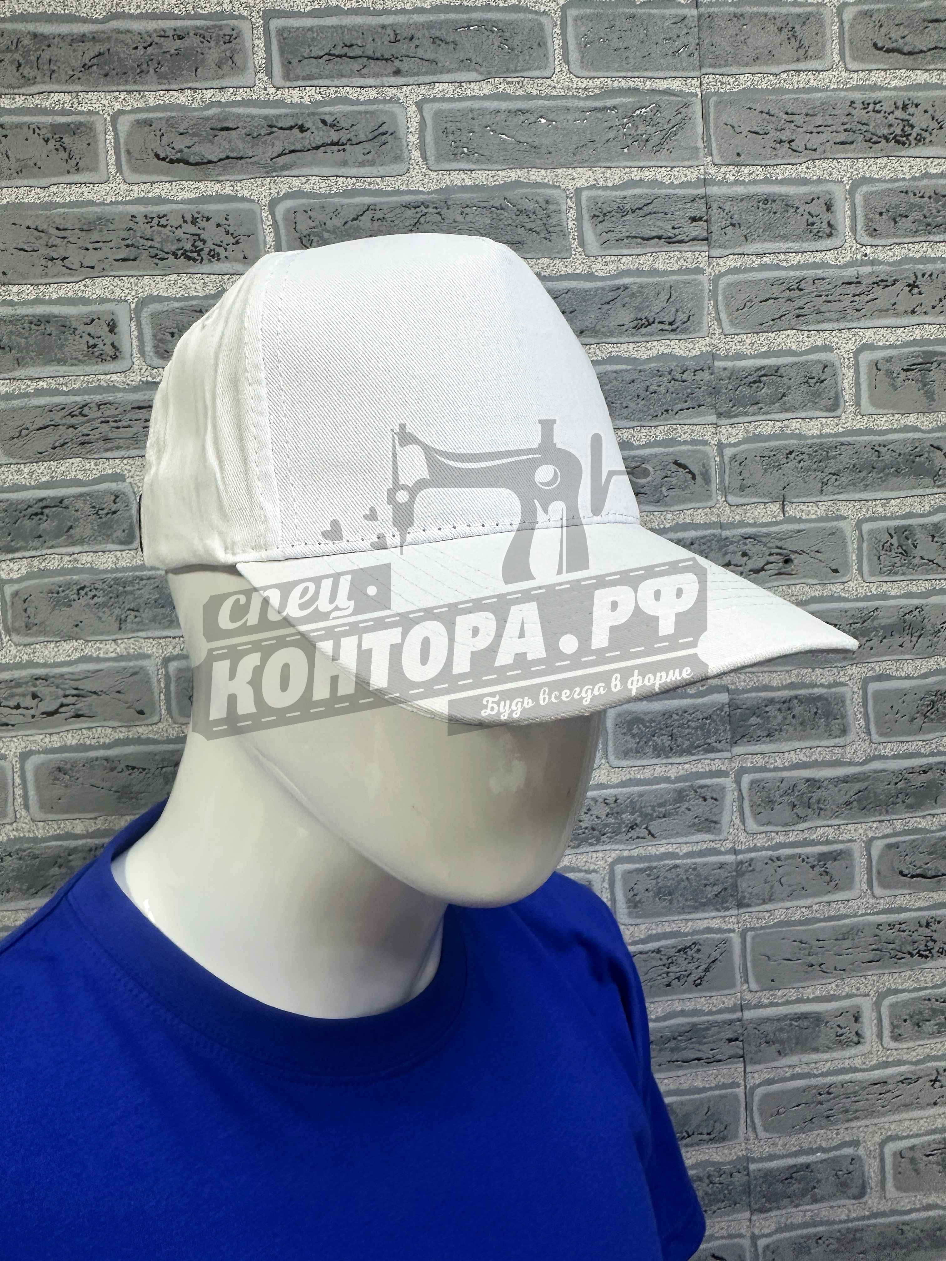 615592683571 Бейсболка белый — изображение 1