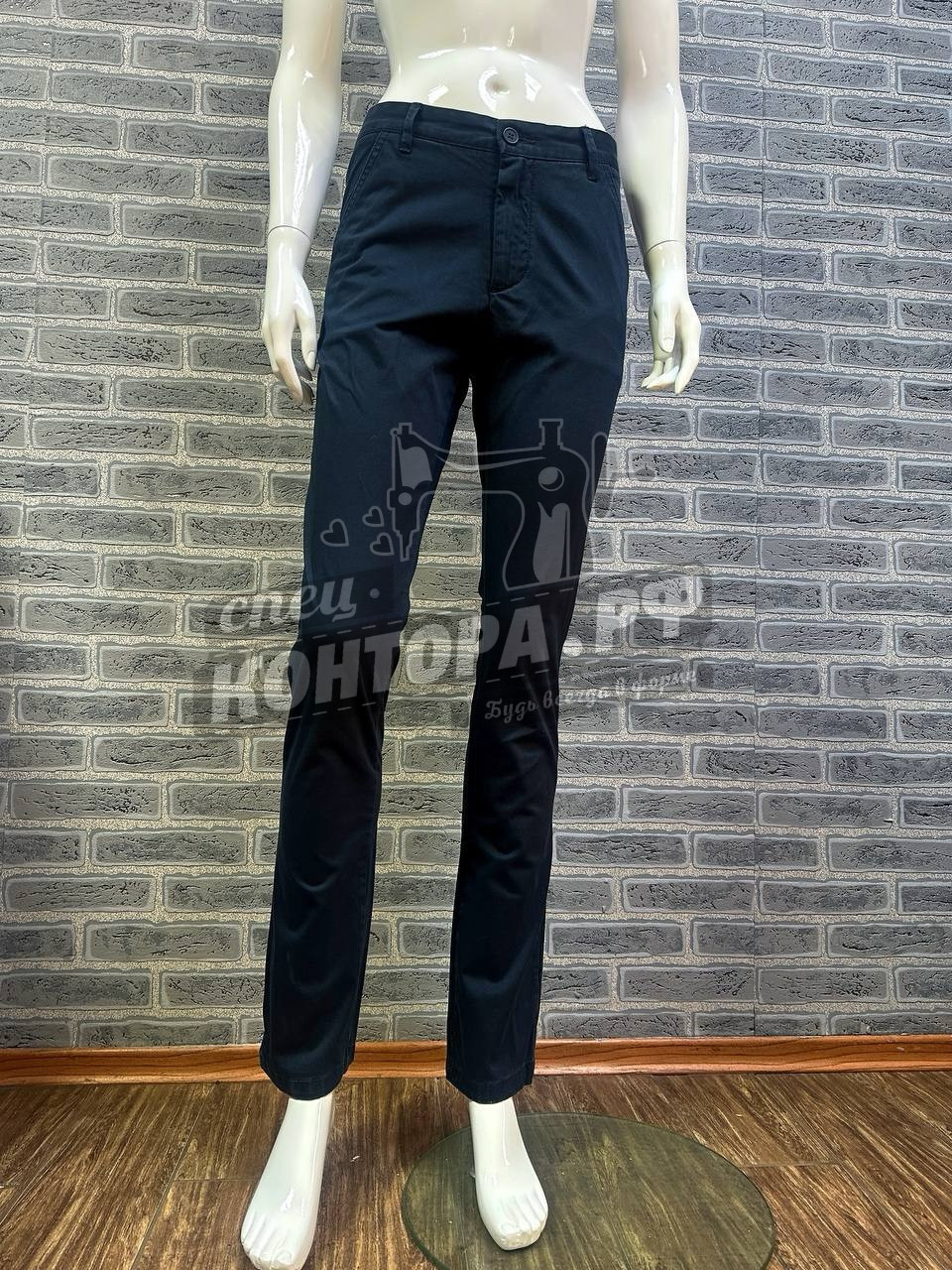 Брюки Connor skinny т.синий р.42 (28)