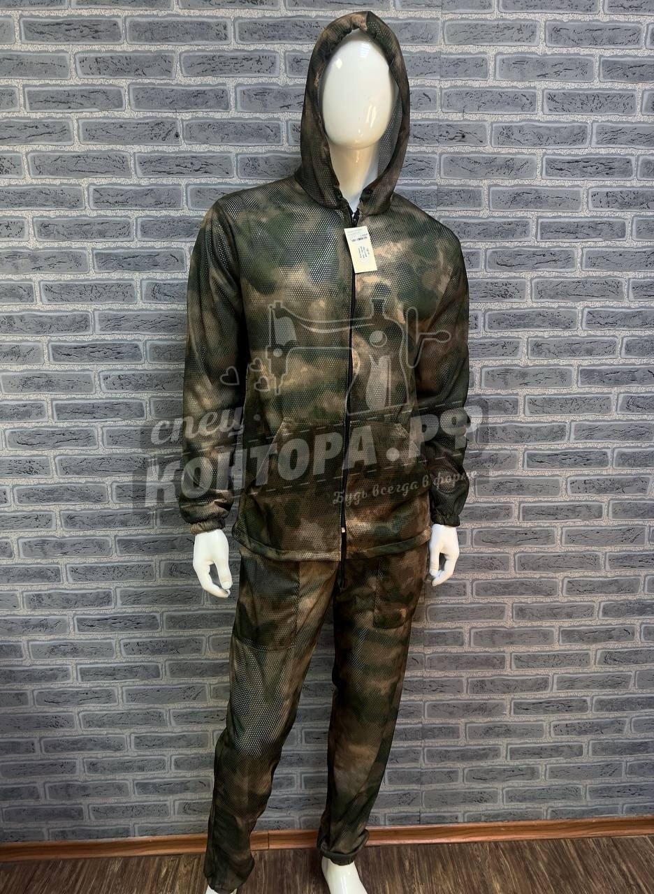 Костюм Маскхалат сетка мох р.58