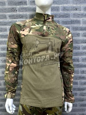 Рубашка тактическая мультикам р.3ХL           ( с пупыркой Combat Shirt,ESDY,HAN WILD)
