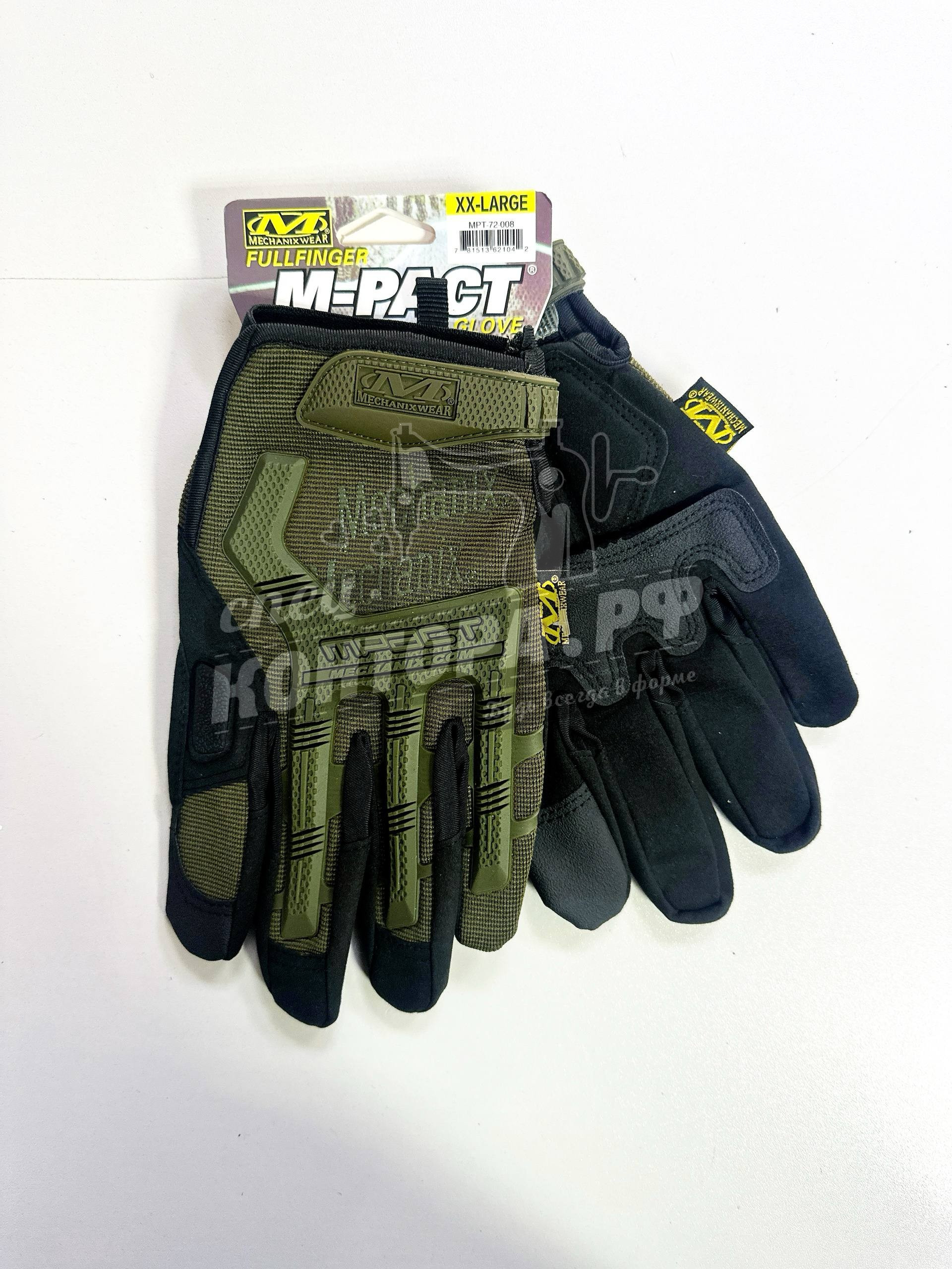 138766290600 Перчатки такт. Mechanix олива р.М — изображение 1