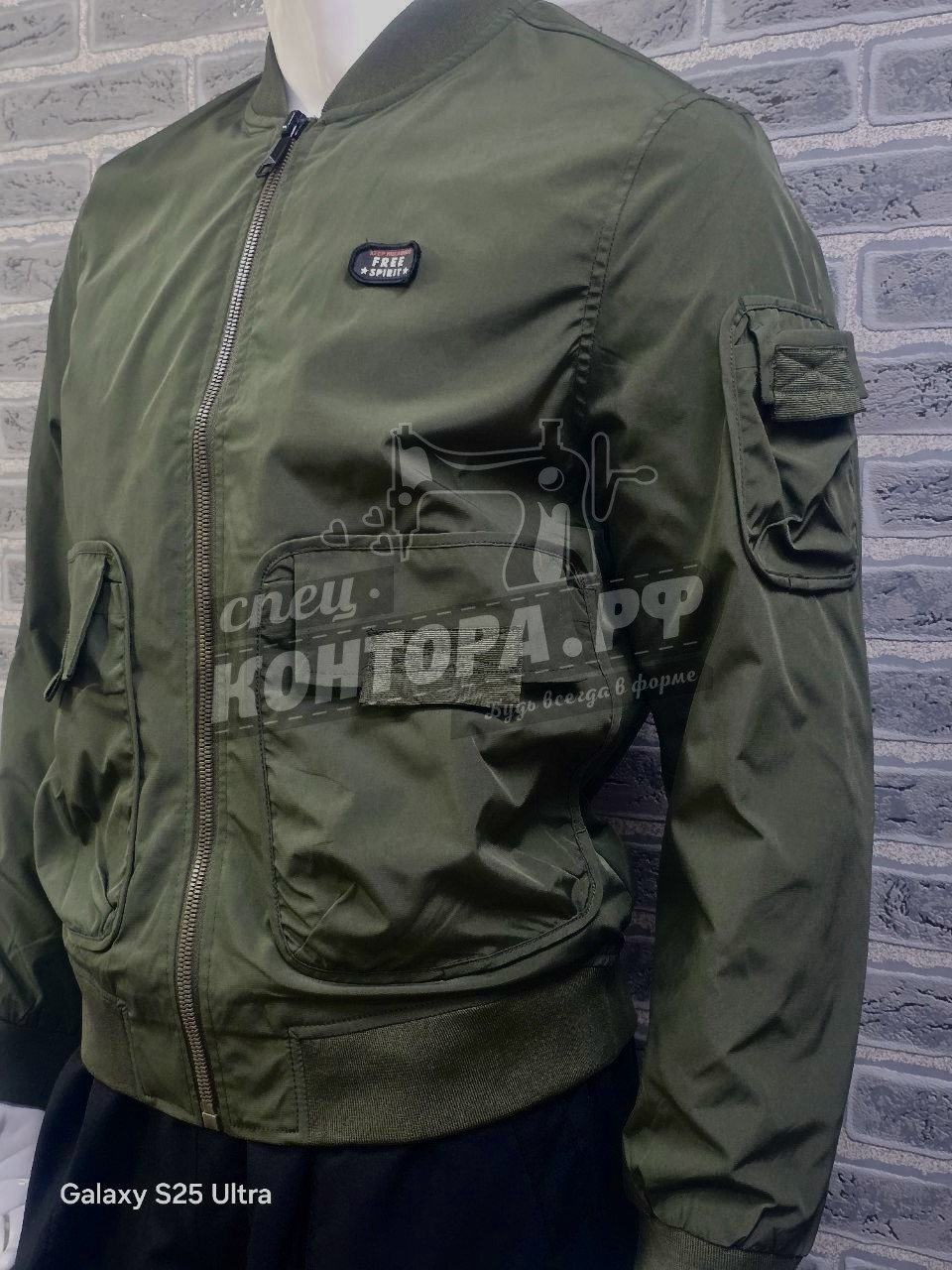 145058665052 Бомбер Ветровка олива р.3XL — изображение 1