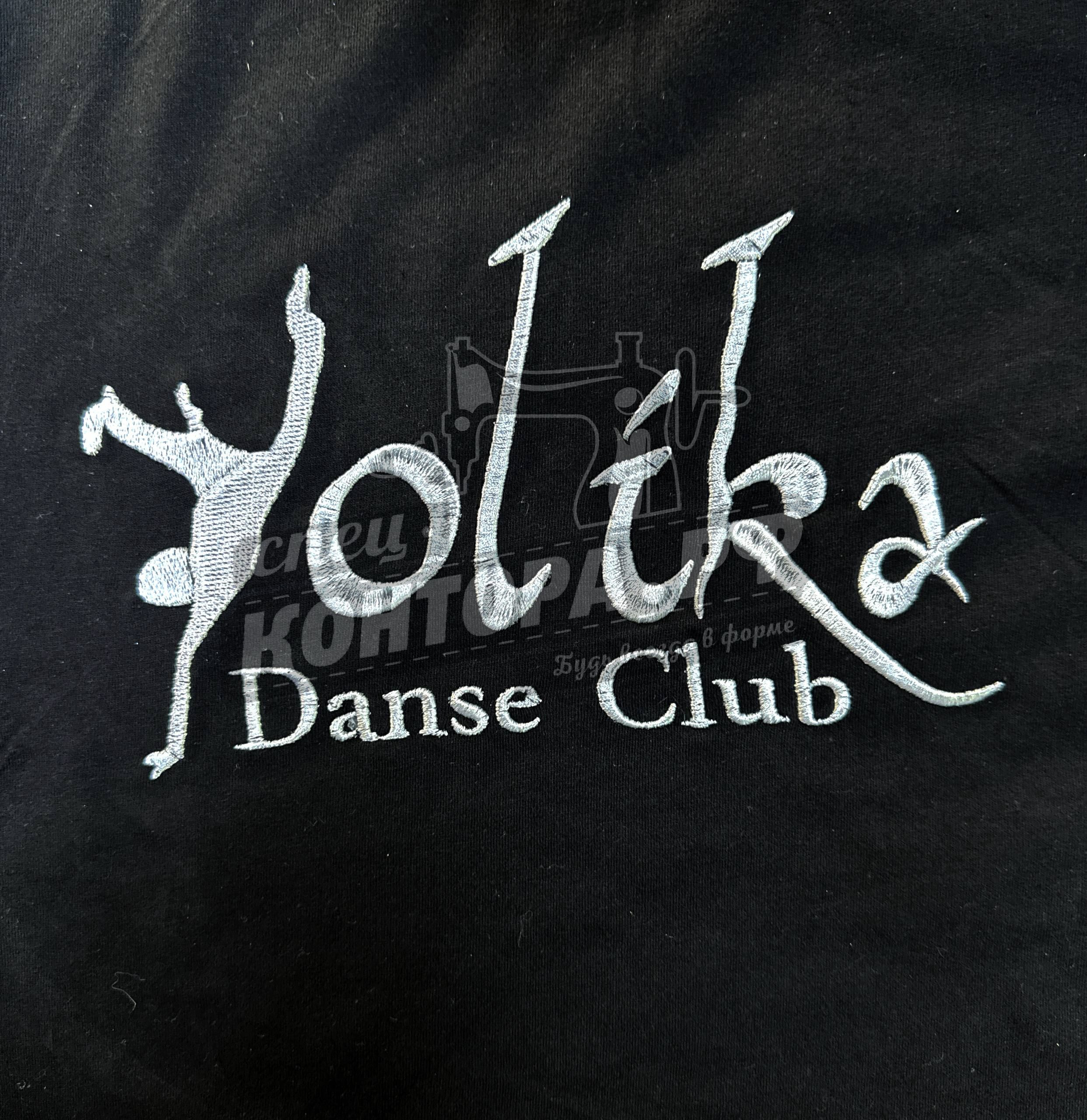 598874129607 Вышивка на футболке "Danse Club" СП — изображение 1