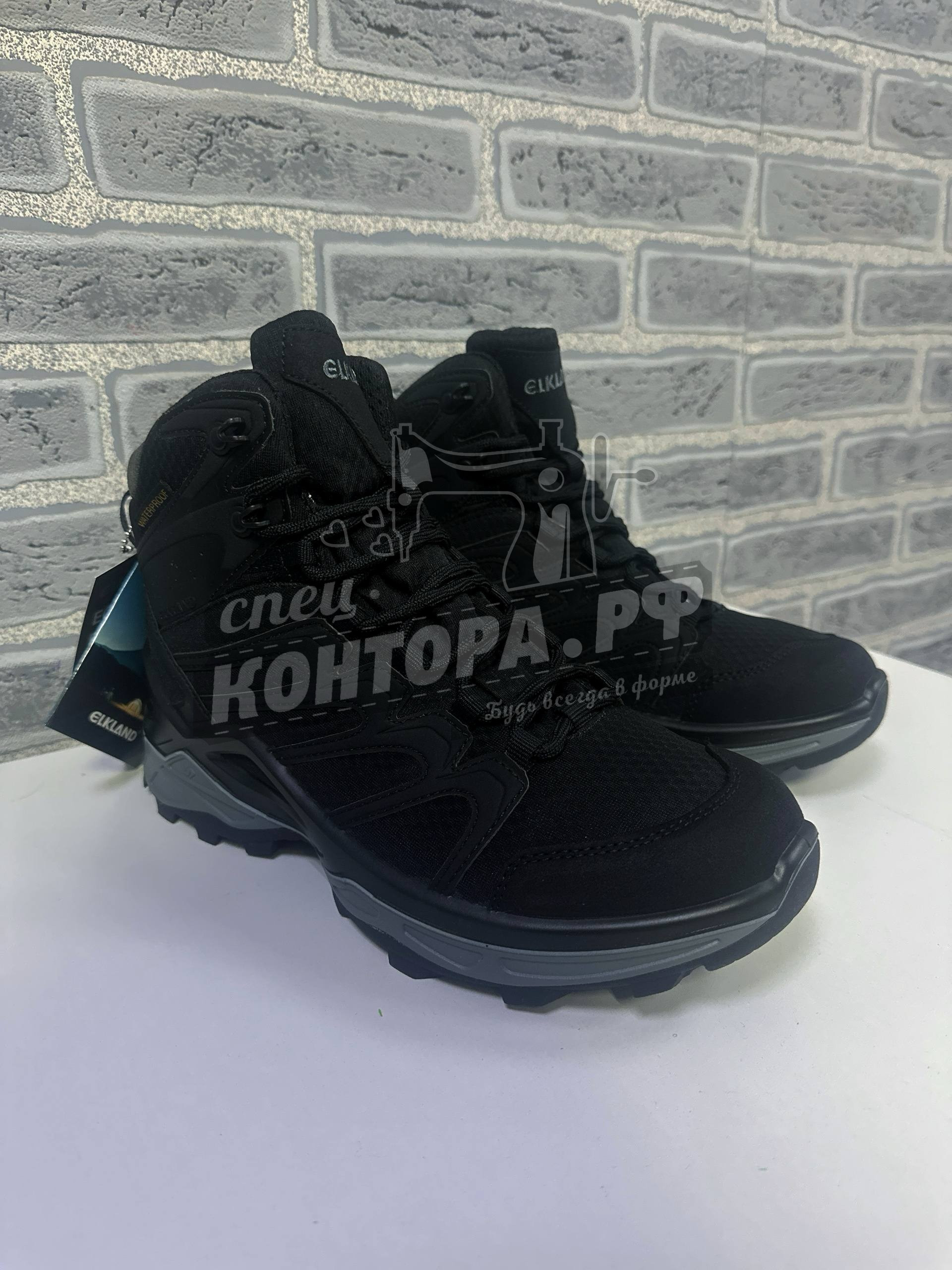 393673129648 Ботинки Экланд средние 211 черный р.41 — изображение 1