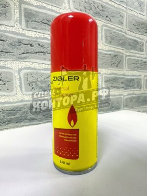 Газ для зажигалок Zigler 140 мл.