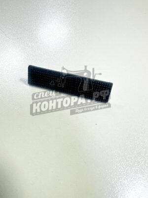 Лычка ФСИН (черная) пластик. 10*45 узкие прямые