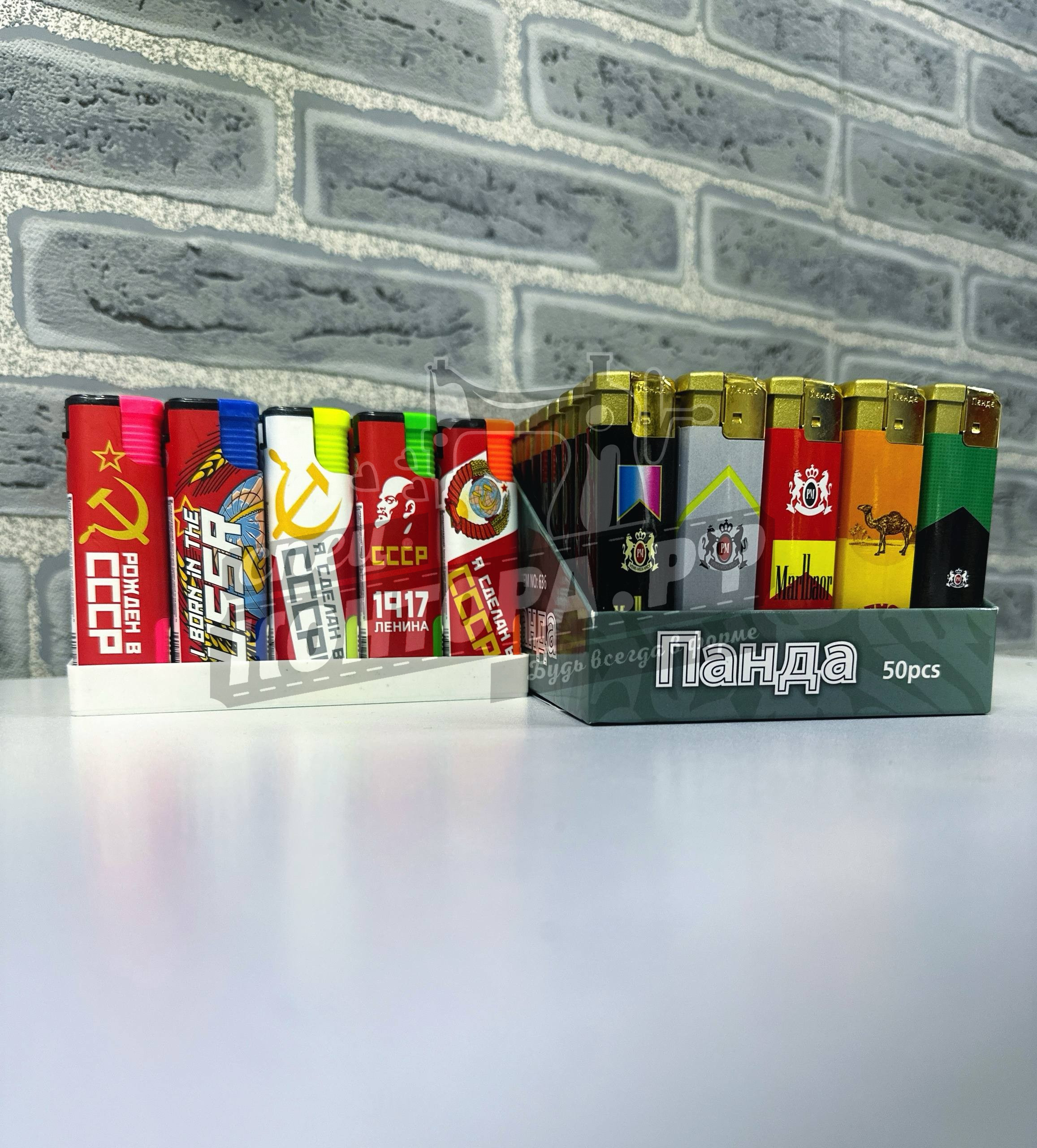 663261844893 Зажигалка в ассортименте (дешёвые) — изображение 1