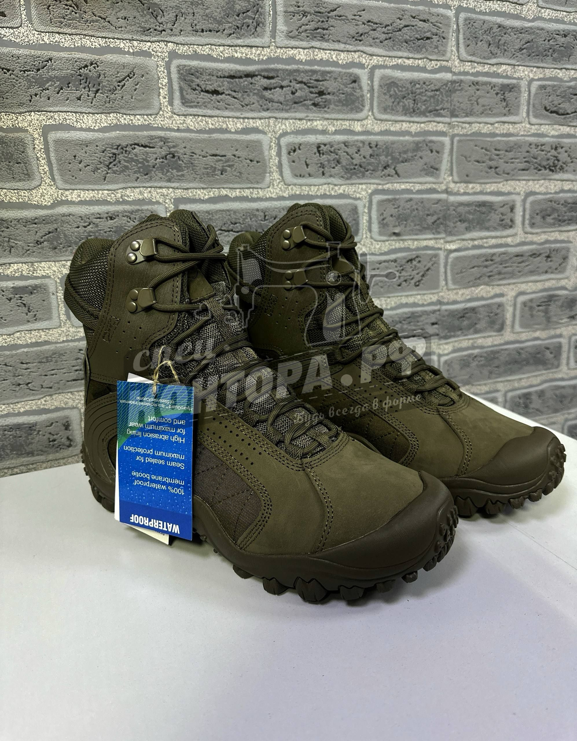 214316138040 Ботинки Камофэнс олива р.42 — изображение 1