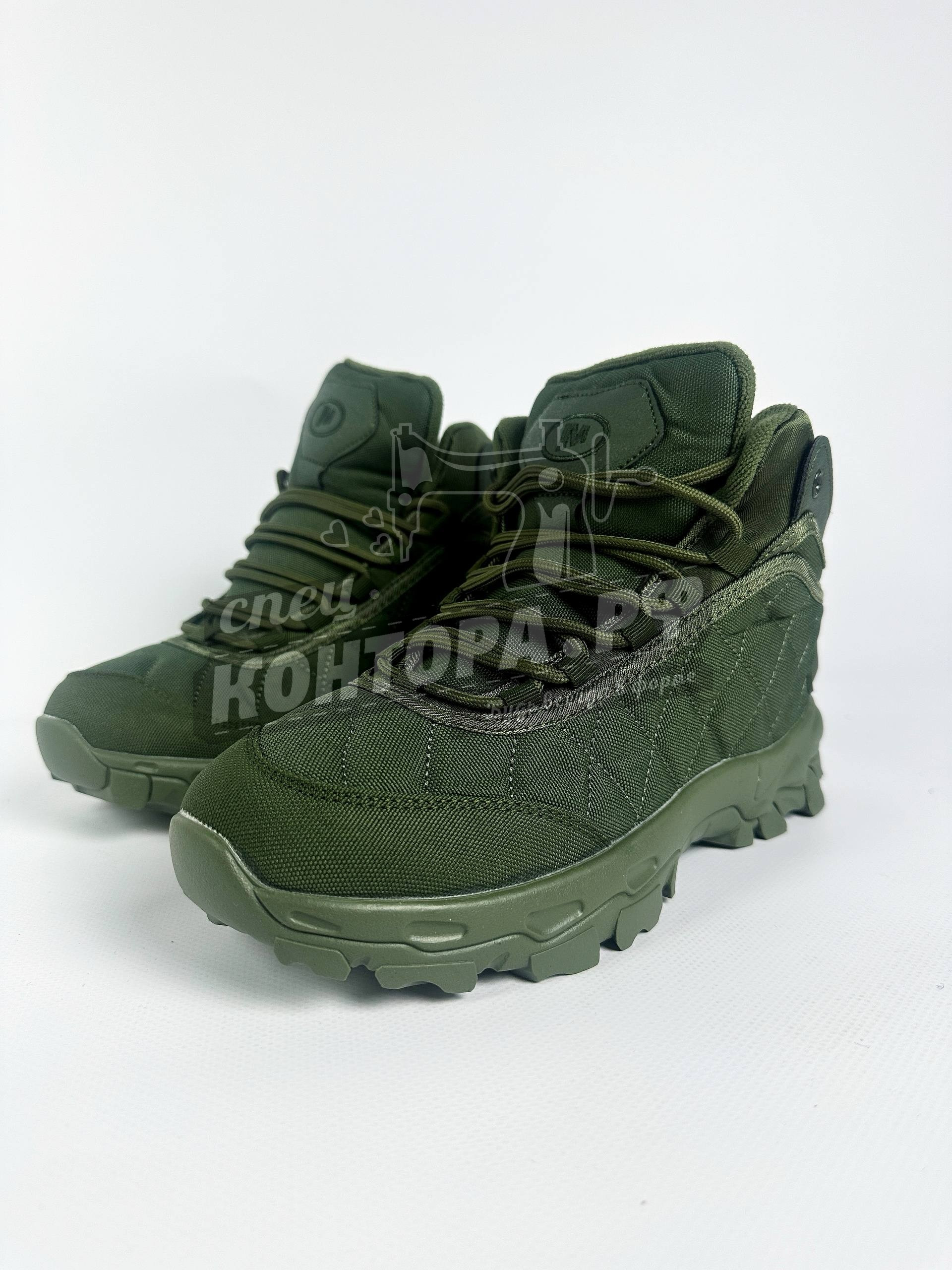 353315710127 Ботинки Merrell средние стеганные олива р.42 — изображение 1