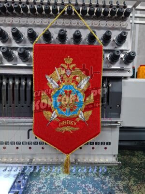 Вымпел 16*26 двухсторон. "НВВКУ" СП