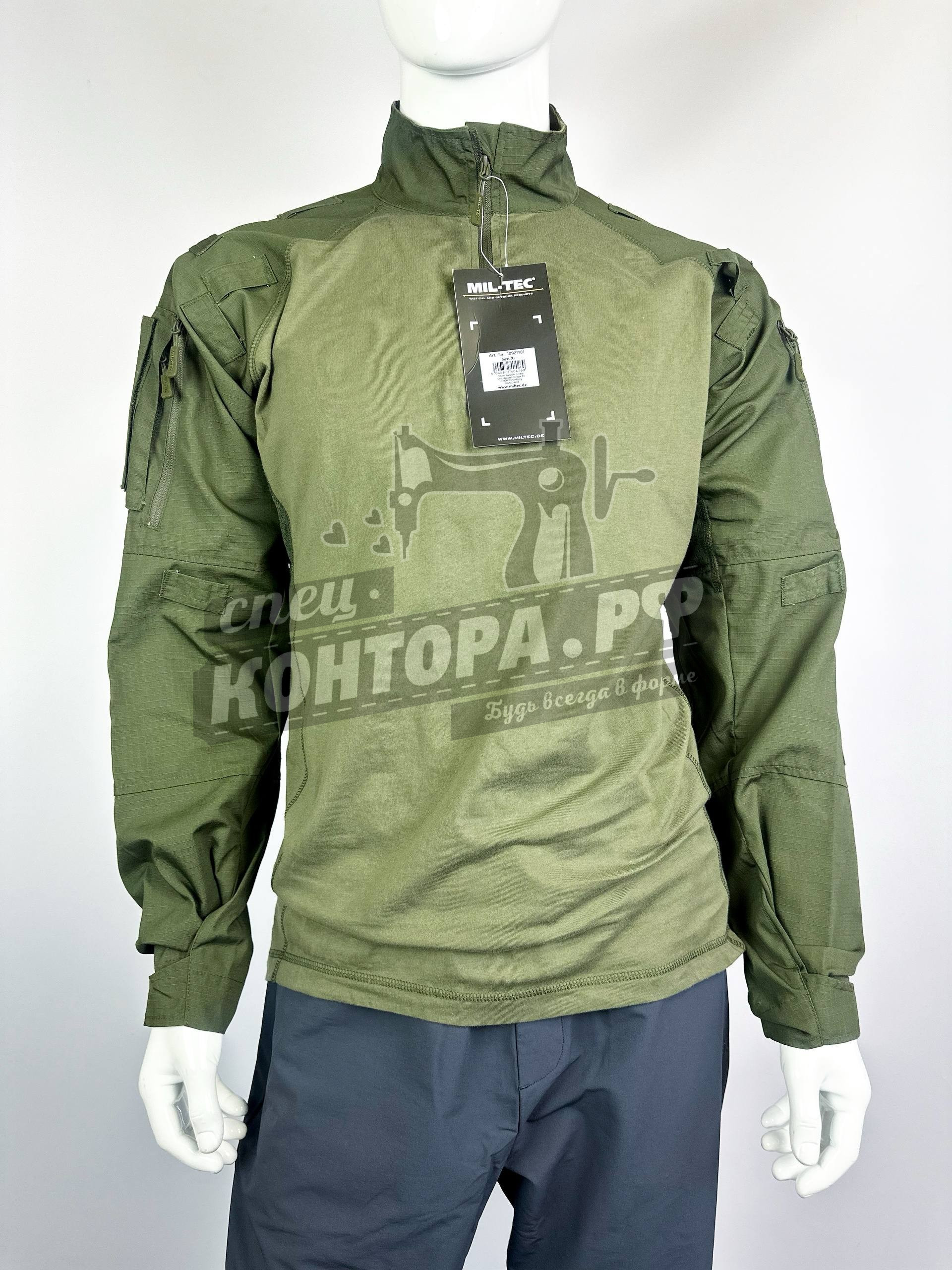 105788946304 Рубашка Mil-tec олива р.XL — изображение 1