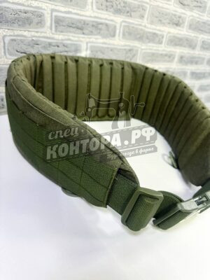Пояс разгрузочный олива с капами 100см с баллист.