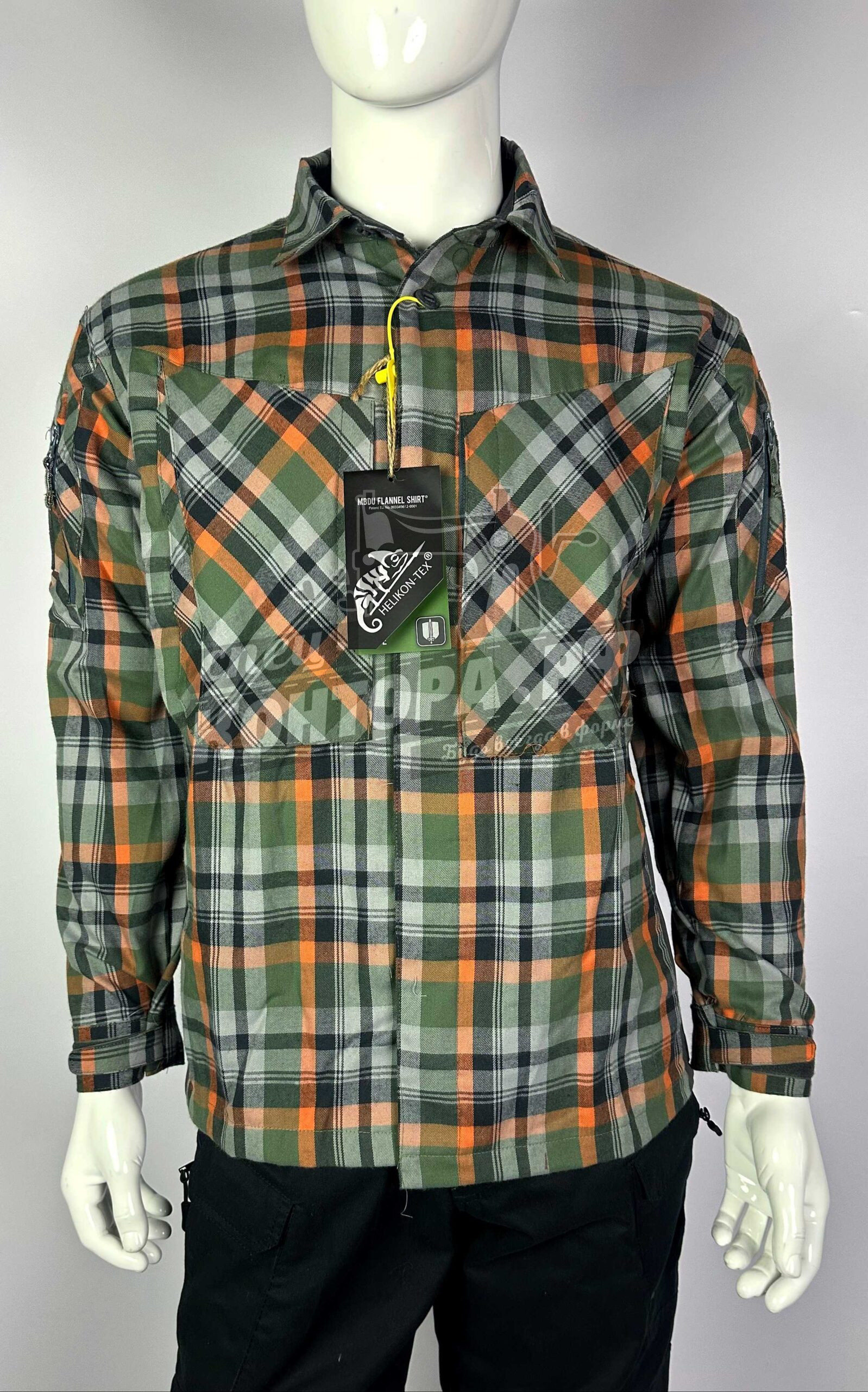 273366104921 Рубашка такт. Helikon-shirt оранж. р.2XL — изображение 1
