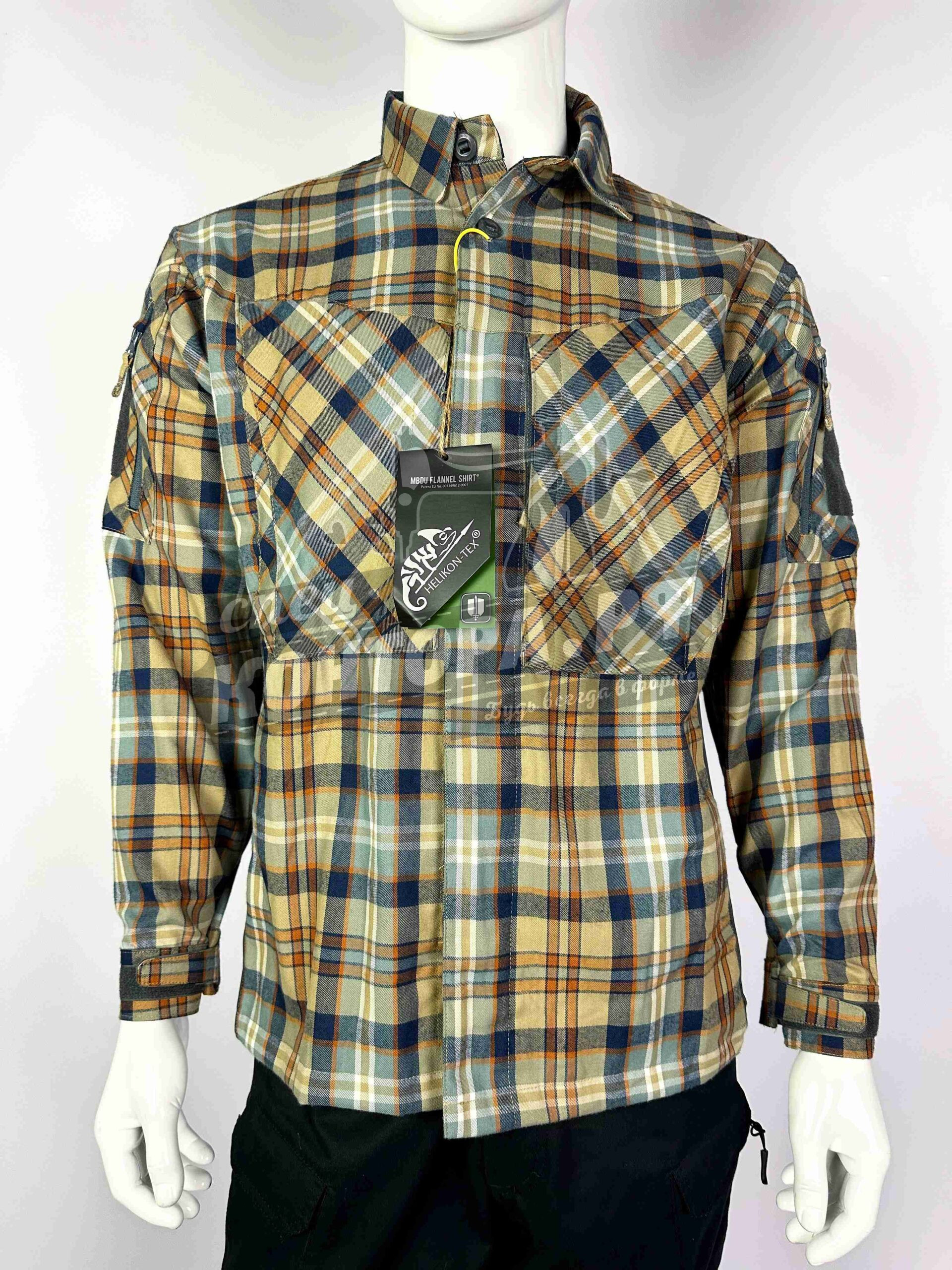 969348384548 Рубашка такт. Helikon-shirt бежевый р.2XL — изображение 1