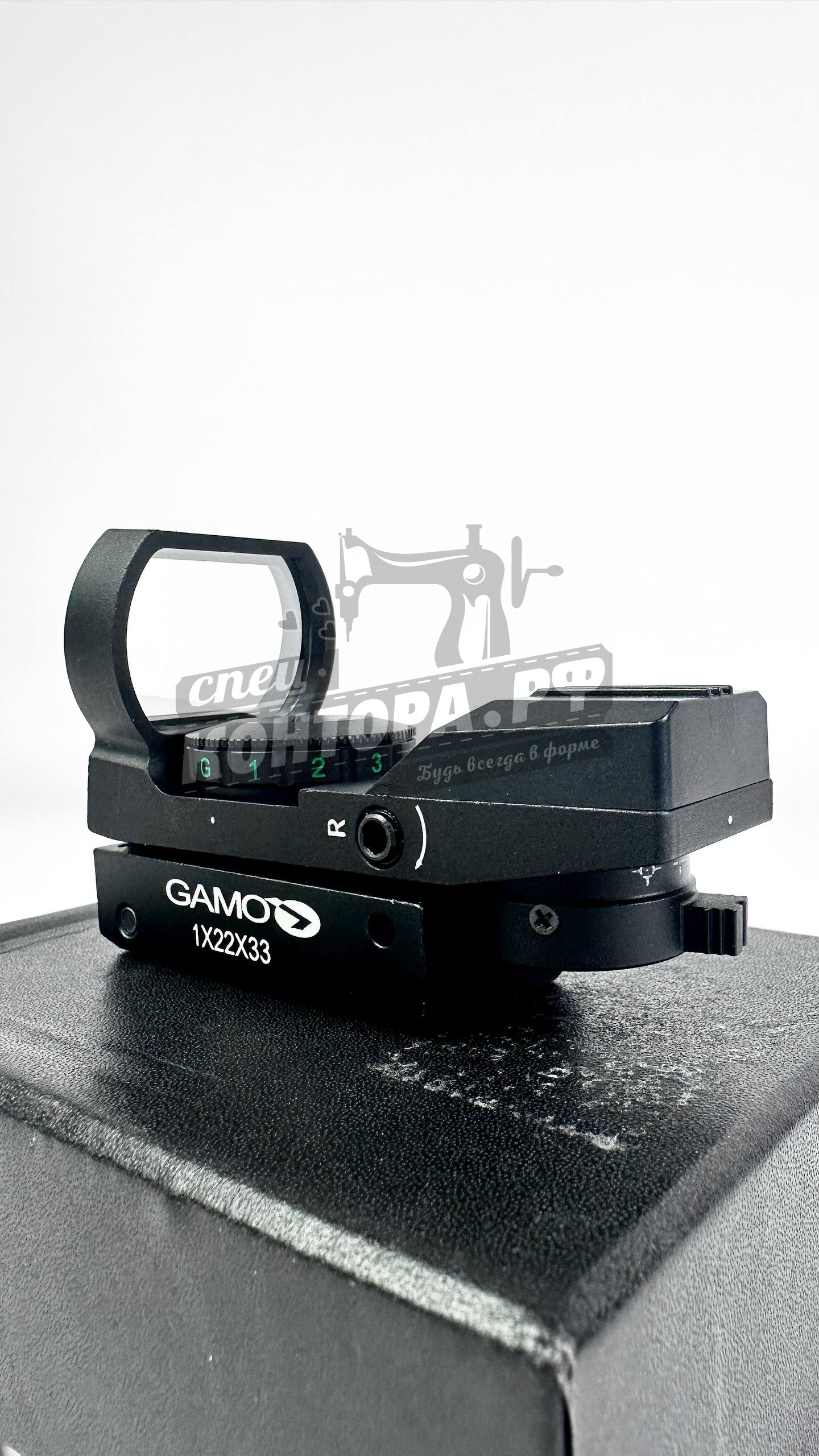 942474594555 Коллиматорный прицел Gamo 1x22x33 открытый — изображение 1
