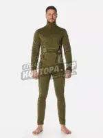 Термобельё Эсди вафельное олива р.2XL